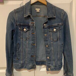 JCrew denim jacket size xs